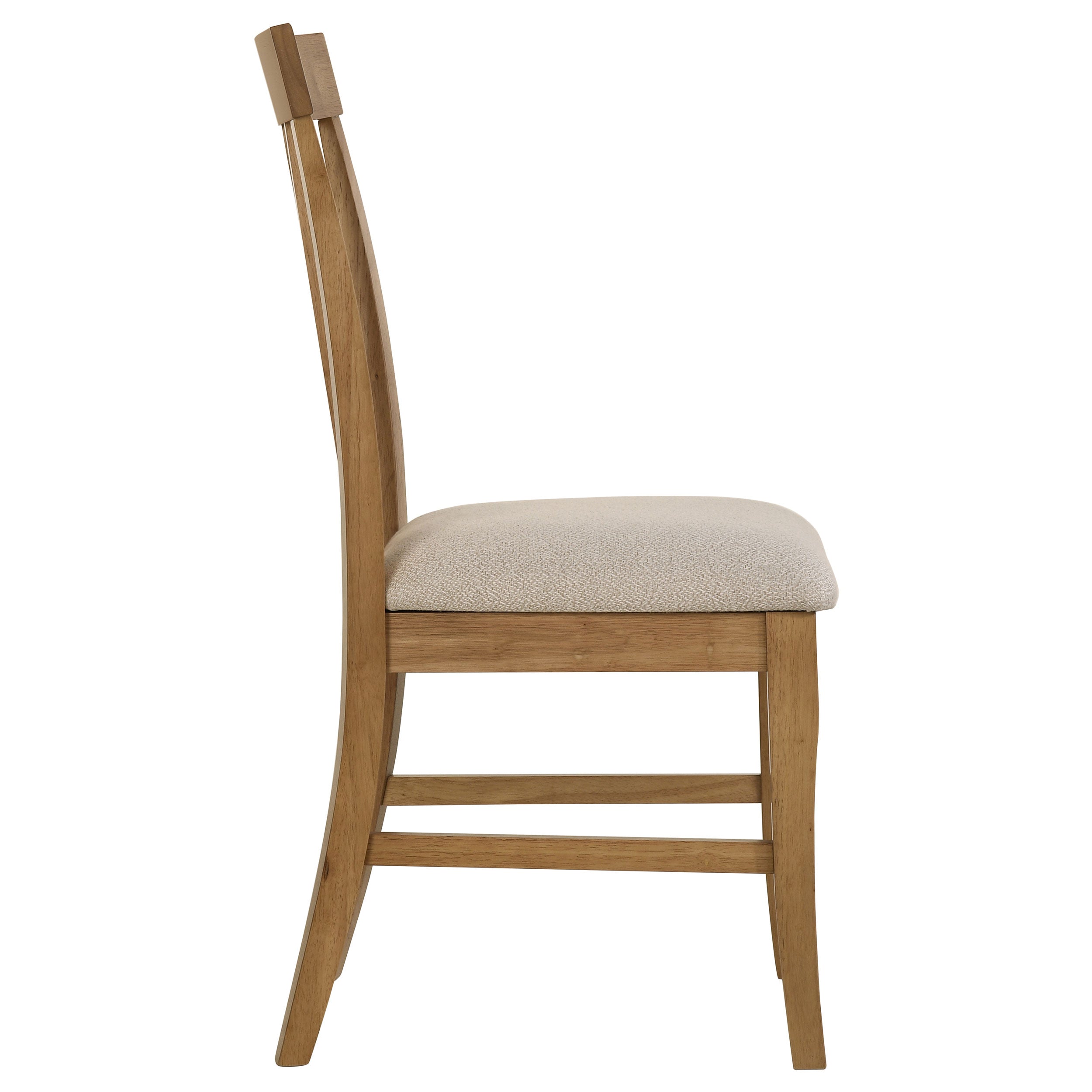 Hartville Dining Side Chair Natural Light Brown (Set of 2) — view 9