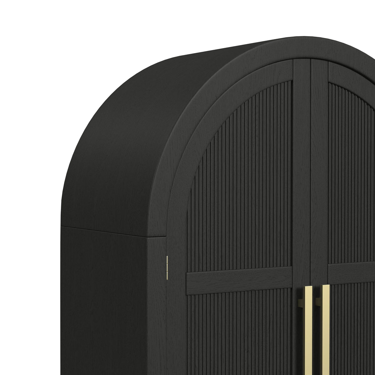 Ridgemont Large Cabinet in Black by Elements International, view 6