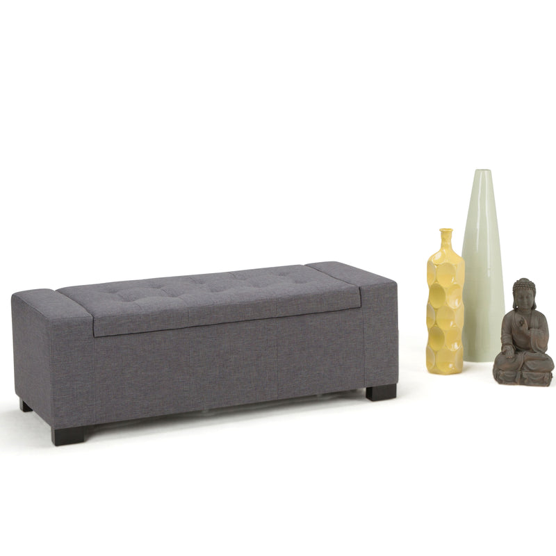 Laredo - Contemporary Large Storage Ottoman