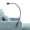 Multifunctional Chenille Recliner Sofa With Storage And Phone Bracket