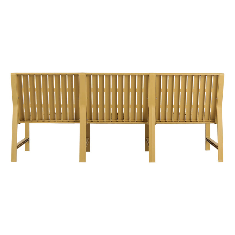 1 Piece Indoor / Outdoor 3 Seater Sofa, UV-Resistant, Waterproof And Durable