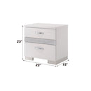 Naima II - Nightstand - White High Gloss