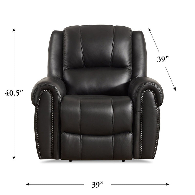 Marco - Power Zero Gravity Recliner - Black