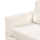 Sectional Sofa Upholstered Sofa Couch With Reversible Armrests For Living Room