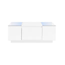 LED Coffee Table, Modern Center Table