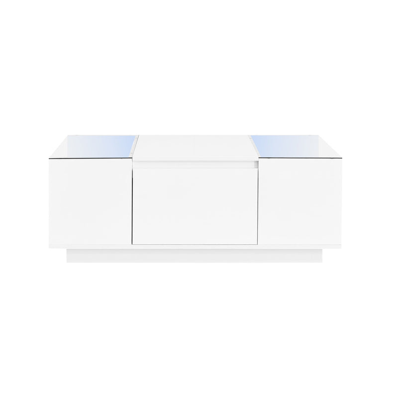 LED Coffee Table, Modern Center Table