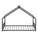 Metal House Bed