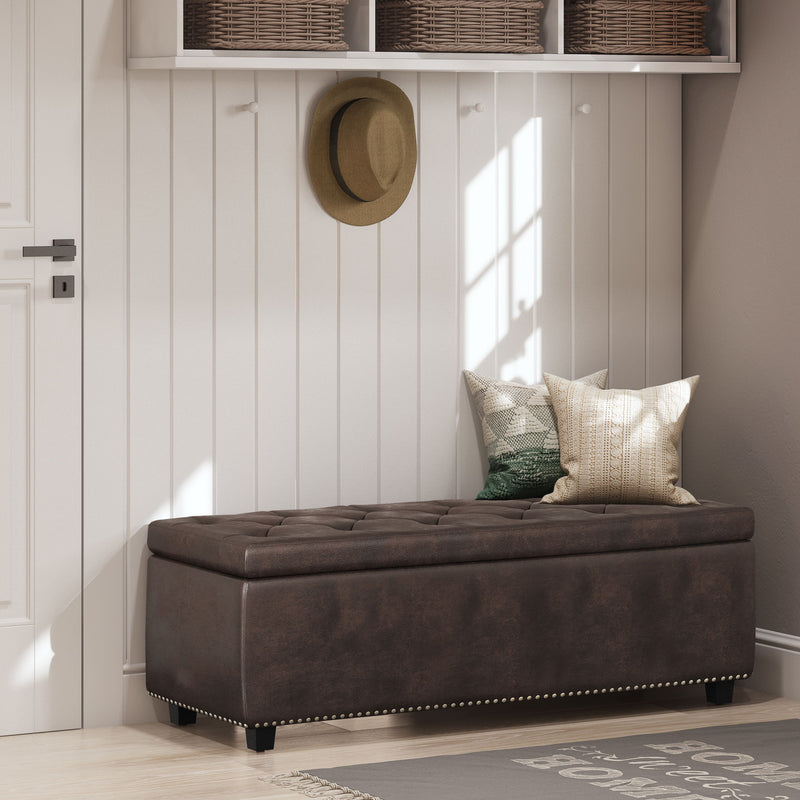 Hamilton - Upholstered Storage Ottoman