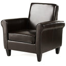 Hollister - Club Chair With Birch Legs - Brown