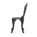 Bono Metal Bistro Set - Black