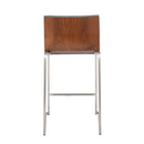 Mason Mara - Contemporary Fixed Height Counter Stool (Set of 2)