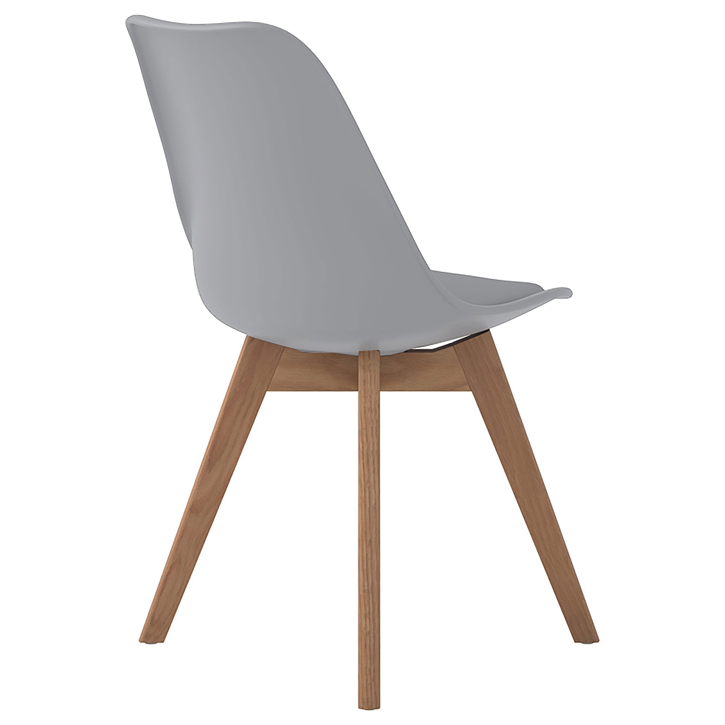 Caballo Polypropylene Dining Side Chair Grey (Set of 2) — view 9