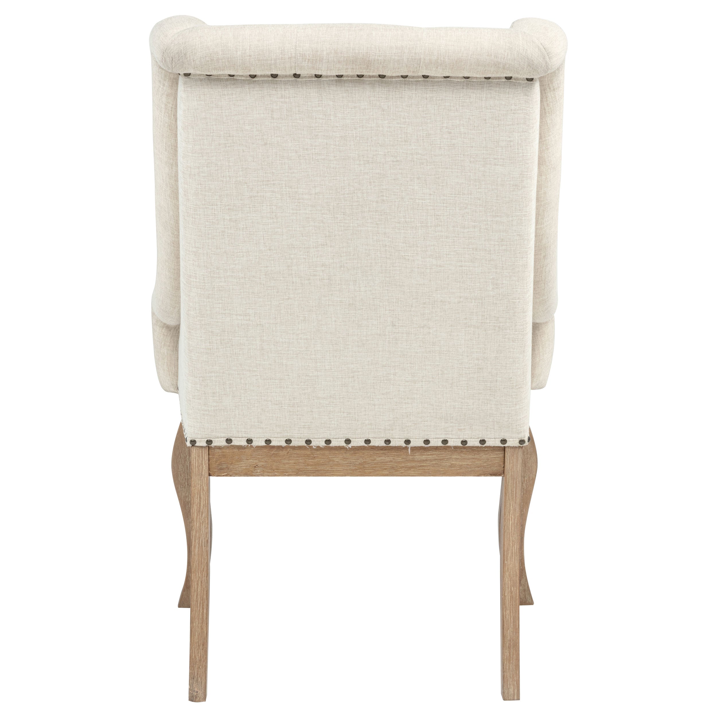 Brockway Upholstered Arm Chair Barley Brown (Set of 2) — view 8