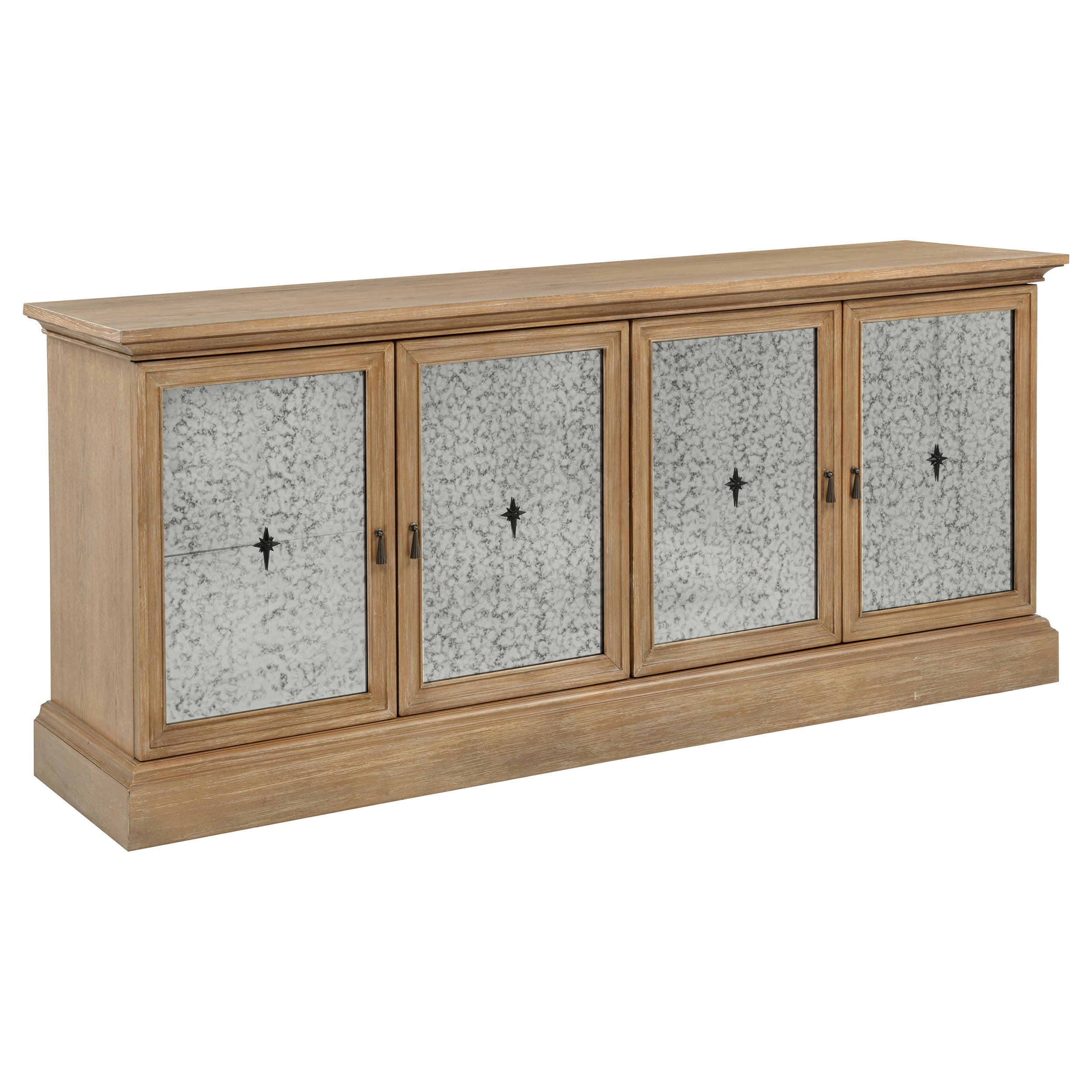 Brockway 4-door Dining Sideboard Buffet Cabinet Barley Brown — view 1