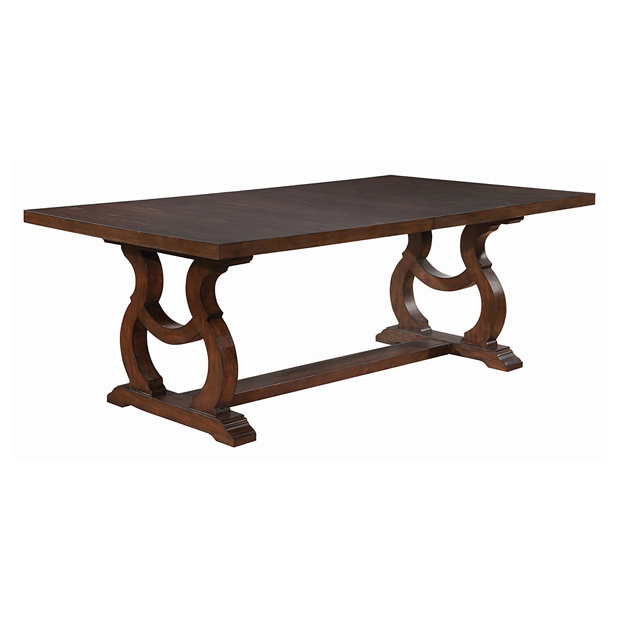 Brockway 104-inch Extension Leaf Dining Table Antique Java — view 1