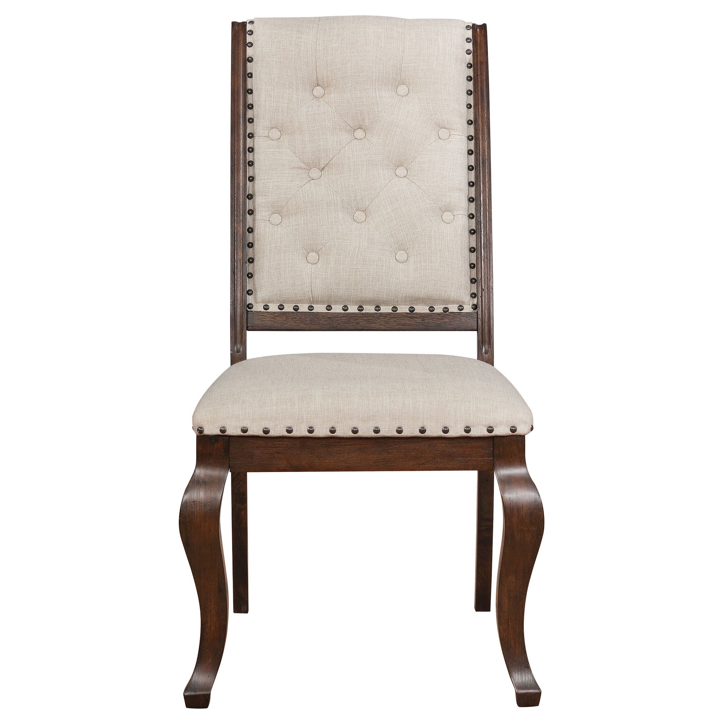 Brockway Upholstered Dining Chair Barley Java (Set of 2) — view 3