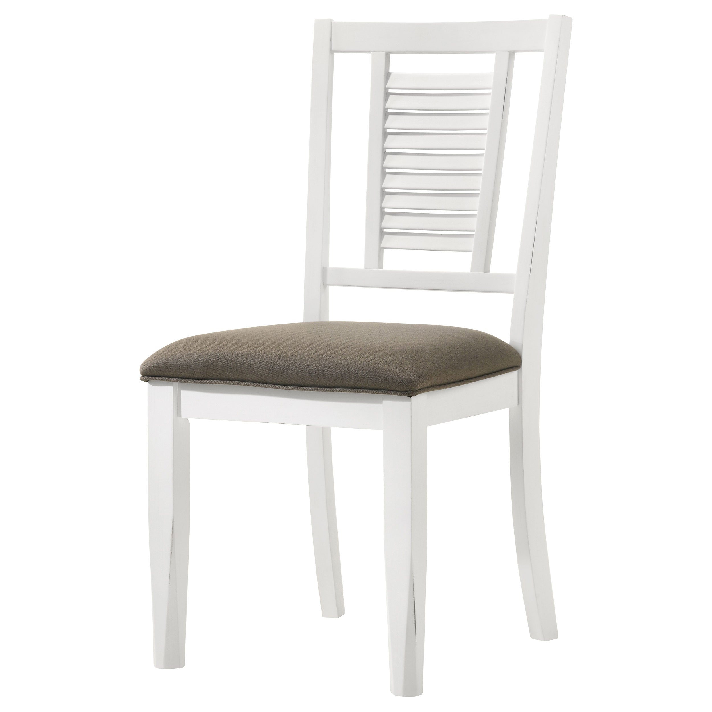 Appleton Wood Dining Side Chair Distressed White (Set of 2) — view 5