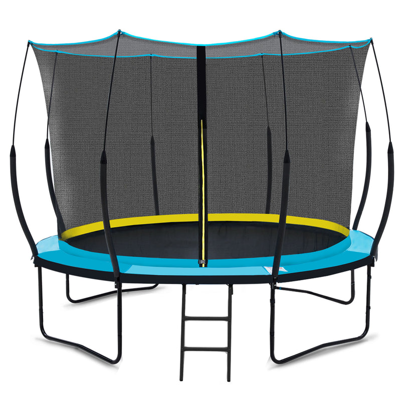 Recreational Trampolines With Enclosure For Kids And Adults With Patented Fiberglass Curved Poles