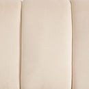 Upholstered Armless Chair For Living Room