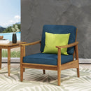 Emmry - Outdoor Acacia Wood Club Chair