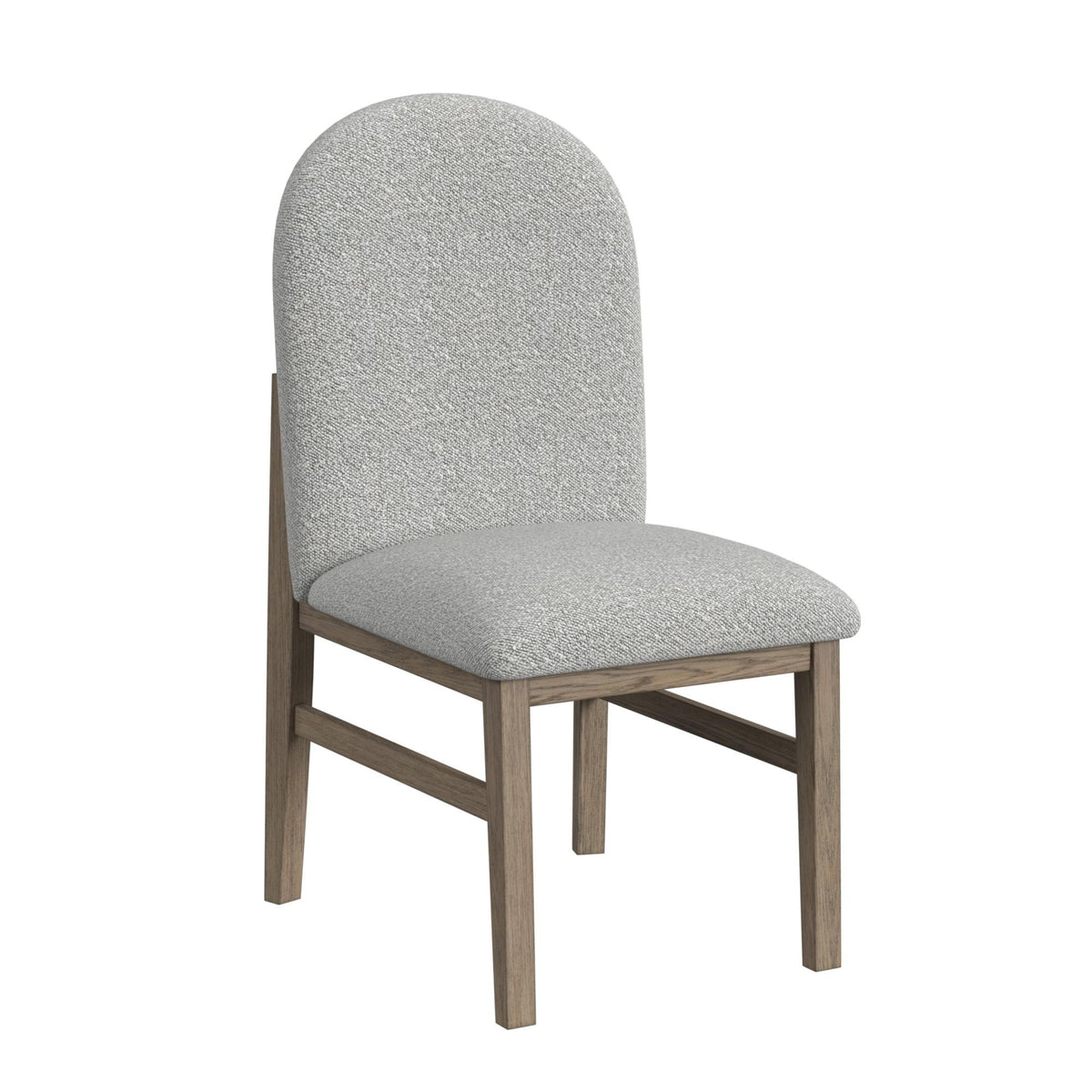 Portland Round Back Side Chair (Set of 2) in Gray by Elements International, view 2