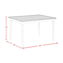 Colorado - Counter Table - Charcoal