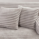 Modern Comfortable Cloud Sofa, Soft Plush Corduroy With Square Armrests