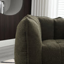 Soft Chenille Bean Bag Chair With High Resilient Foam