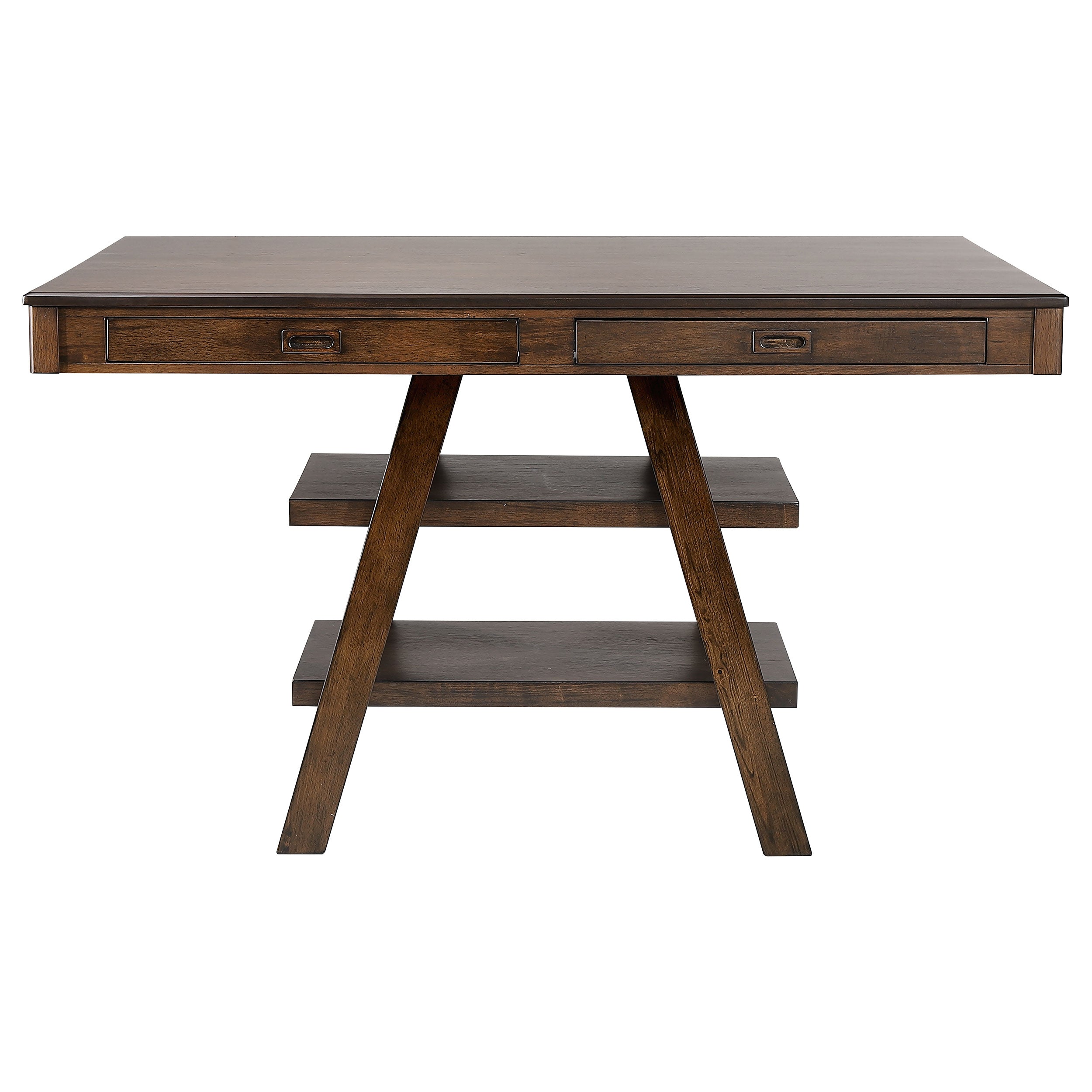 Dewey 5-piece Rectangular Dining Table Set Walnut — view 4