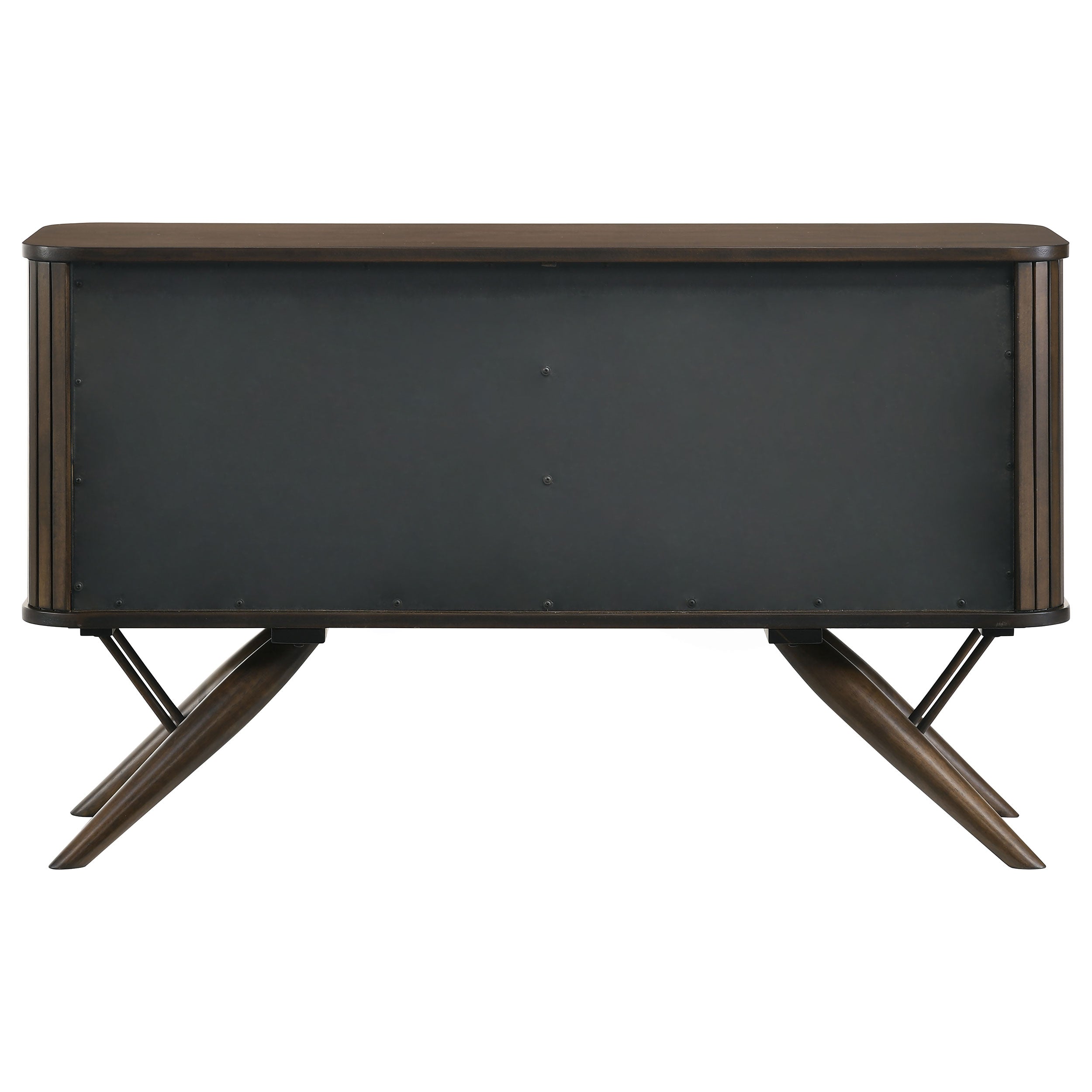Wes 2-door Sideboard Buffet Storage Cabinet Dark Walnut — view 8