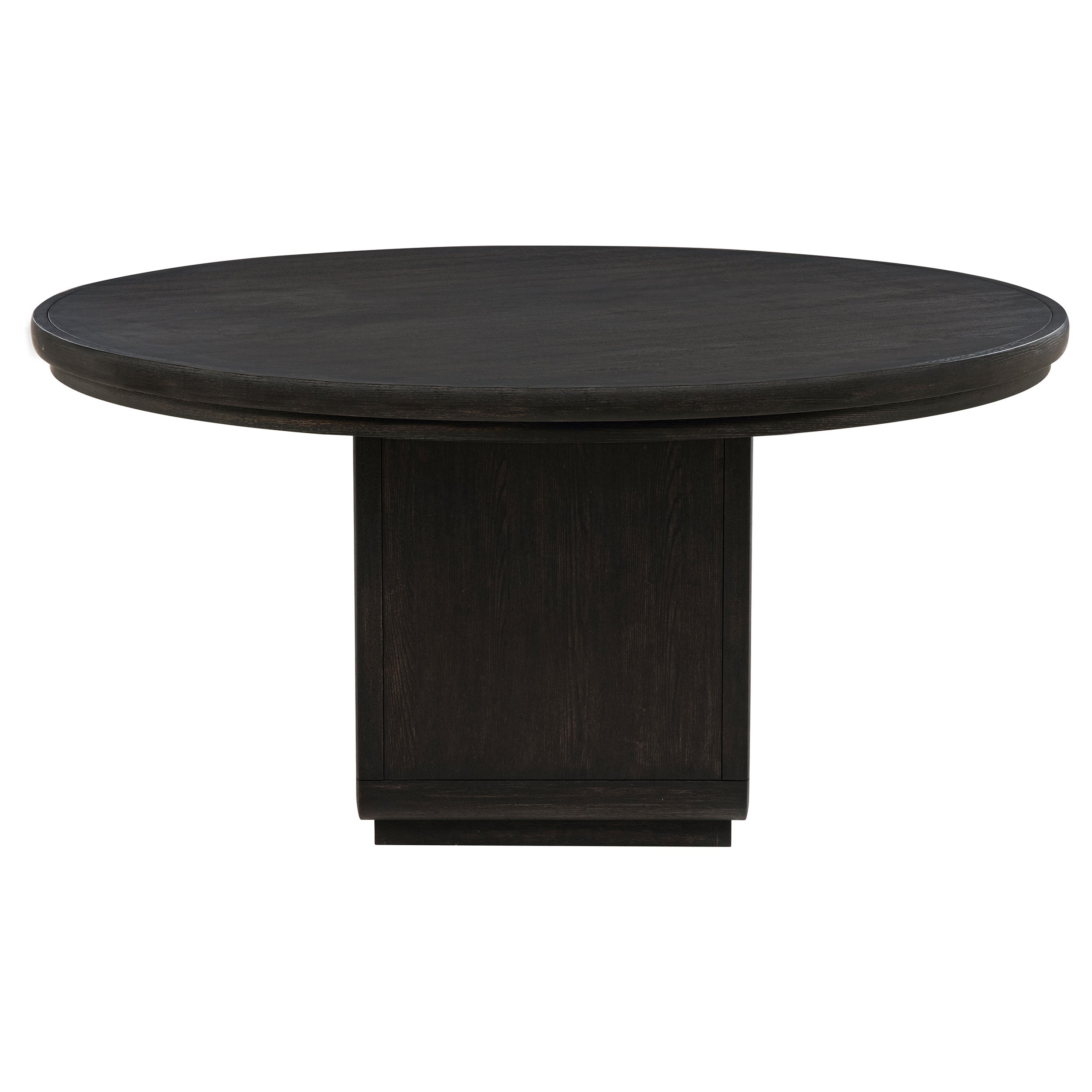 Leandro 7-piece Round Dining Table Set Burnished Black — view 5