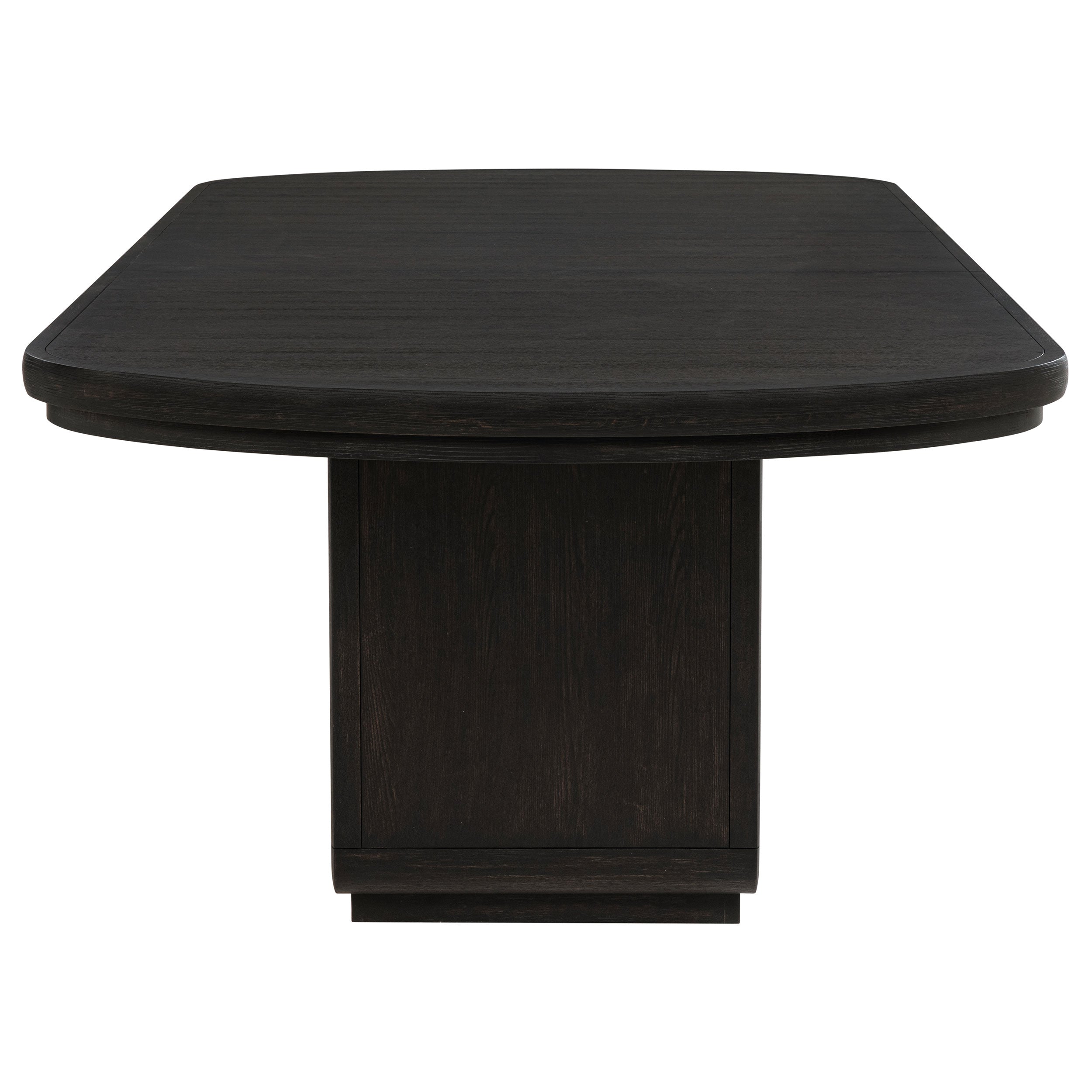 Leandro 7-piece Rectangular Dining Table Set Burnished Black — view 5