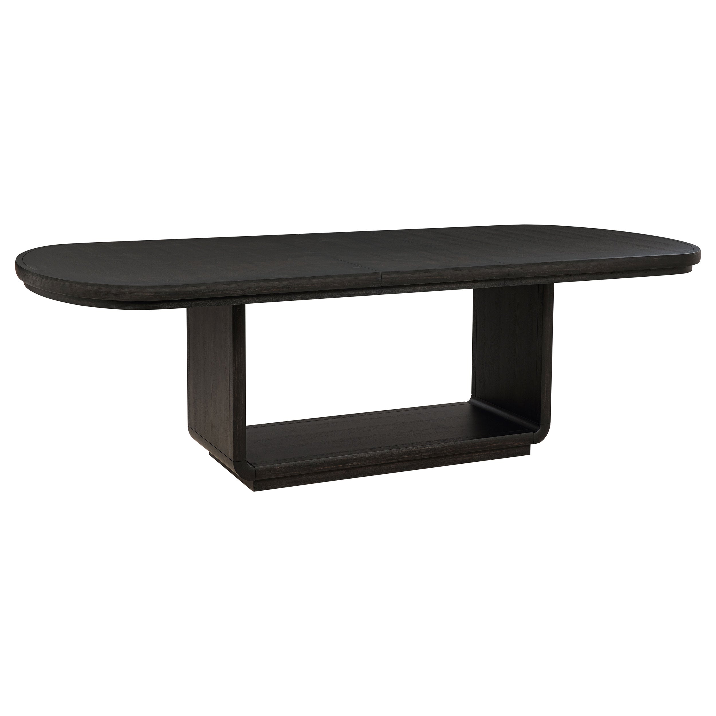 Leandro 9-piece Rectangular Dining Table Set Burnished Black — view 3