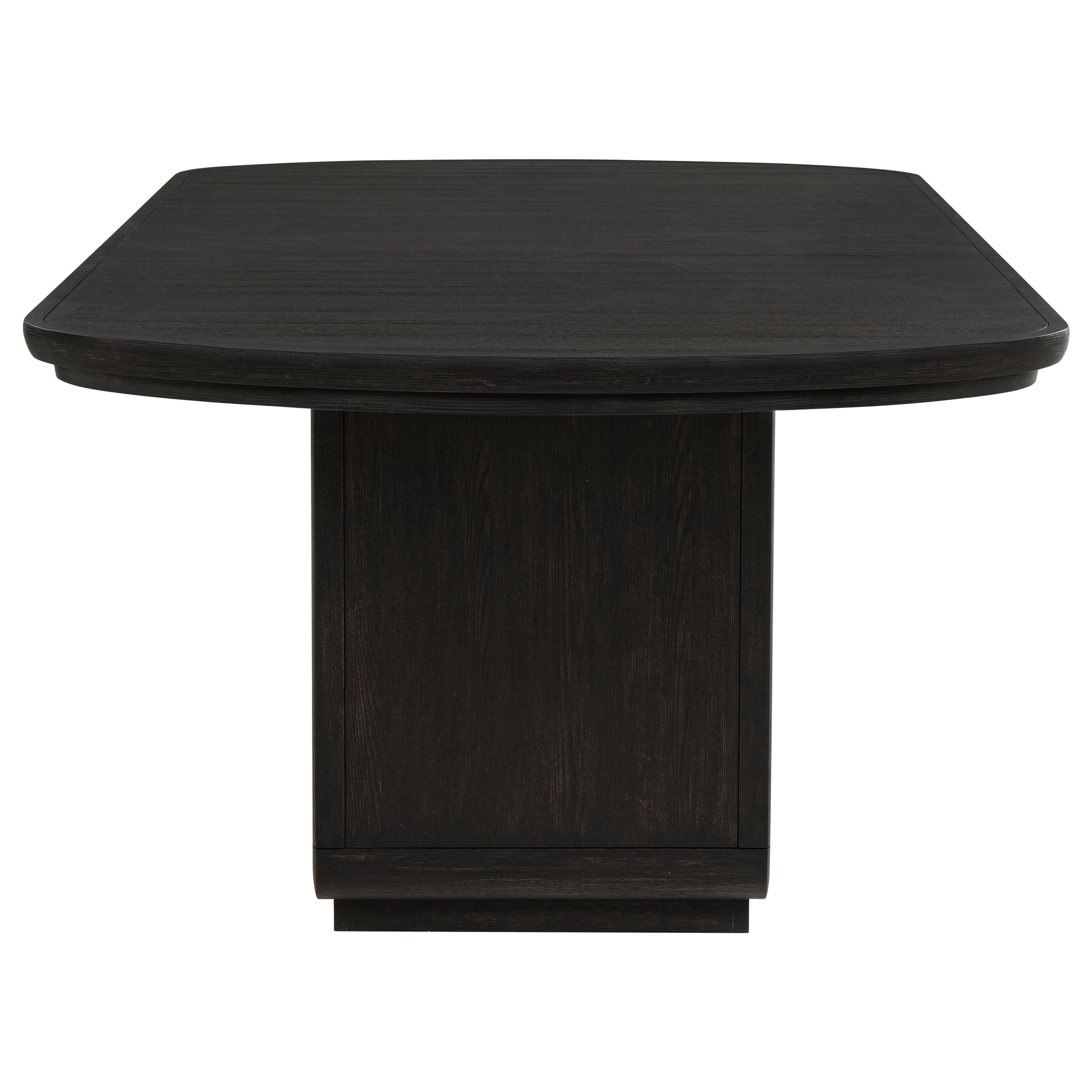 Leandro 78-inch Extension Dining Room Table Burnished Black — view 8