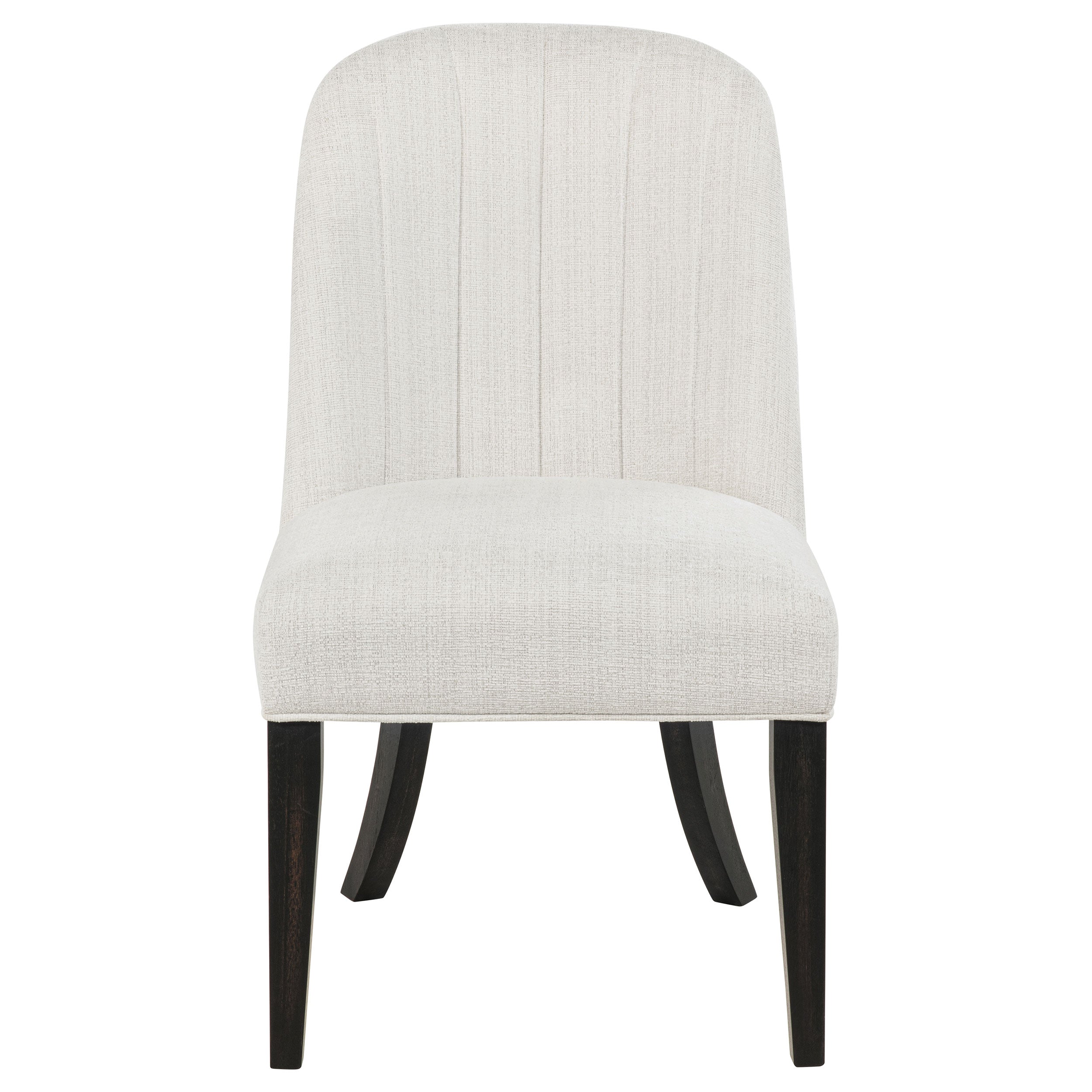 Leandro Upholstered Dining Side Chair Cream (Set of 2) — view 4