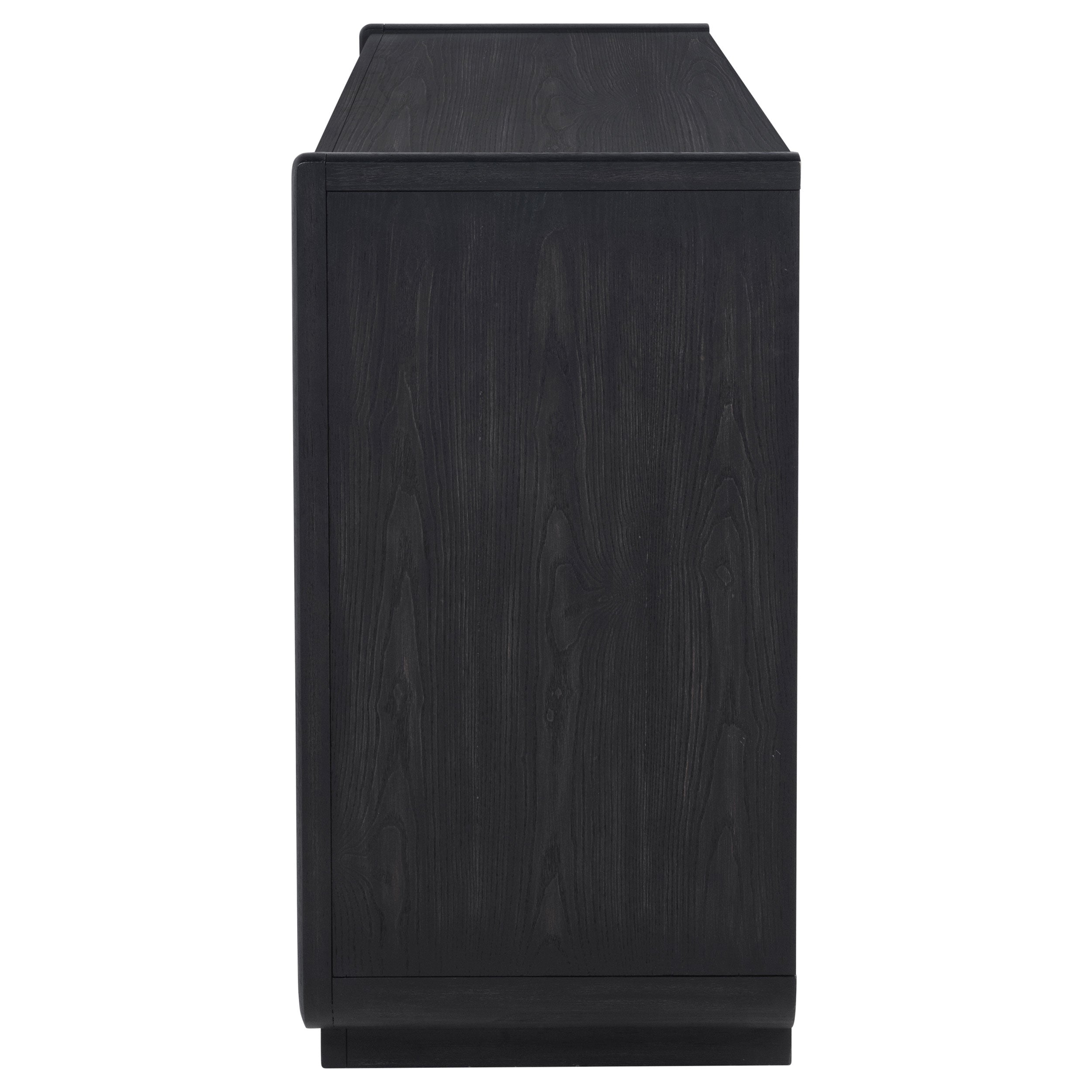 Leandro 2-drawer Dining Sideboard Server Burnished Black — view 5
