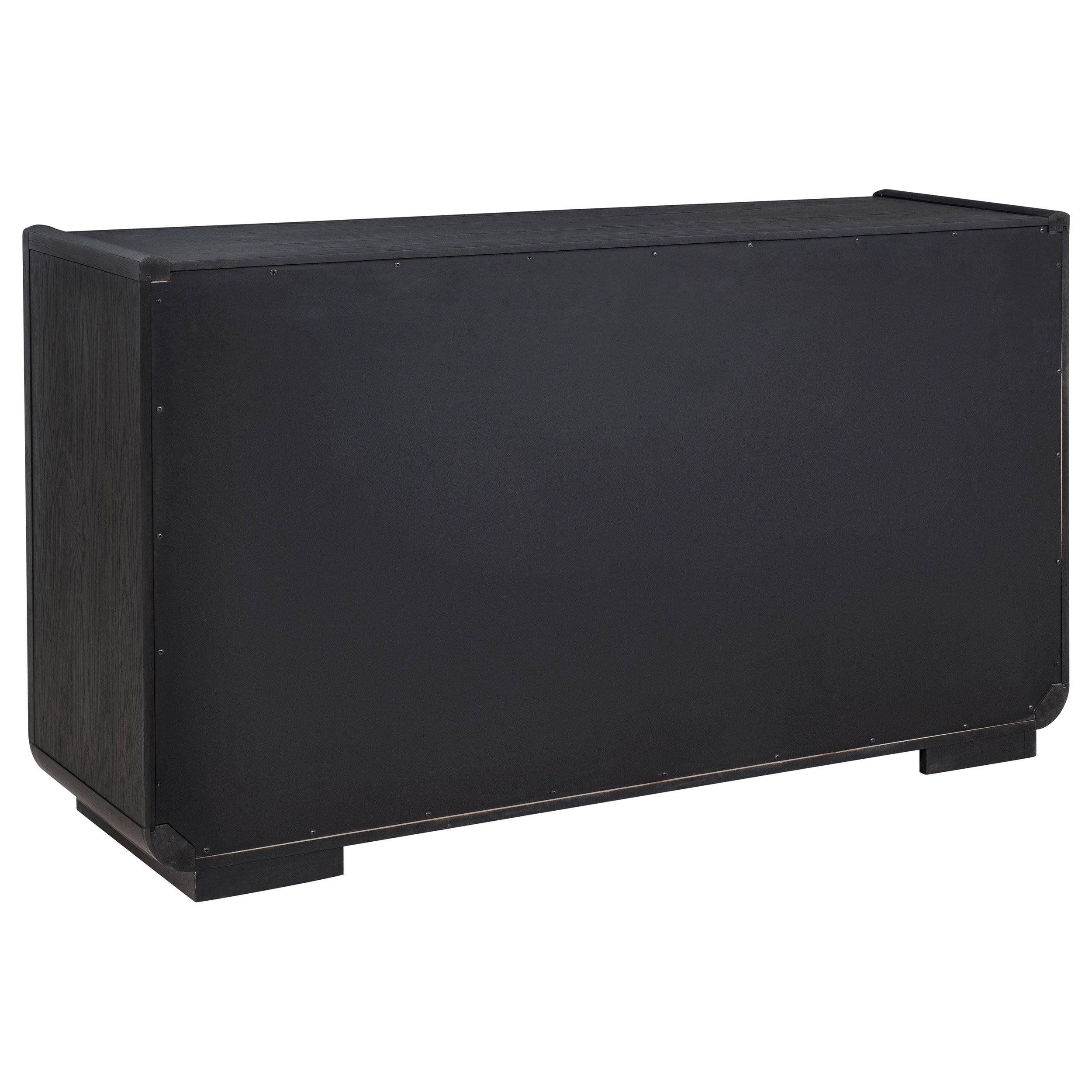 Leandro 2-drawer Dining Sideboard Server Burnished Black — view 6