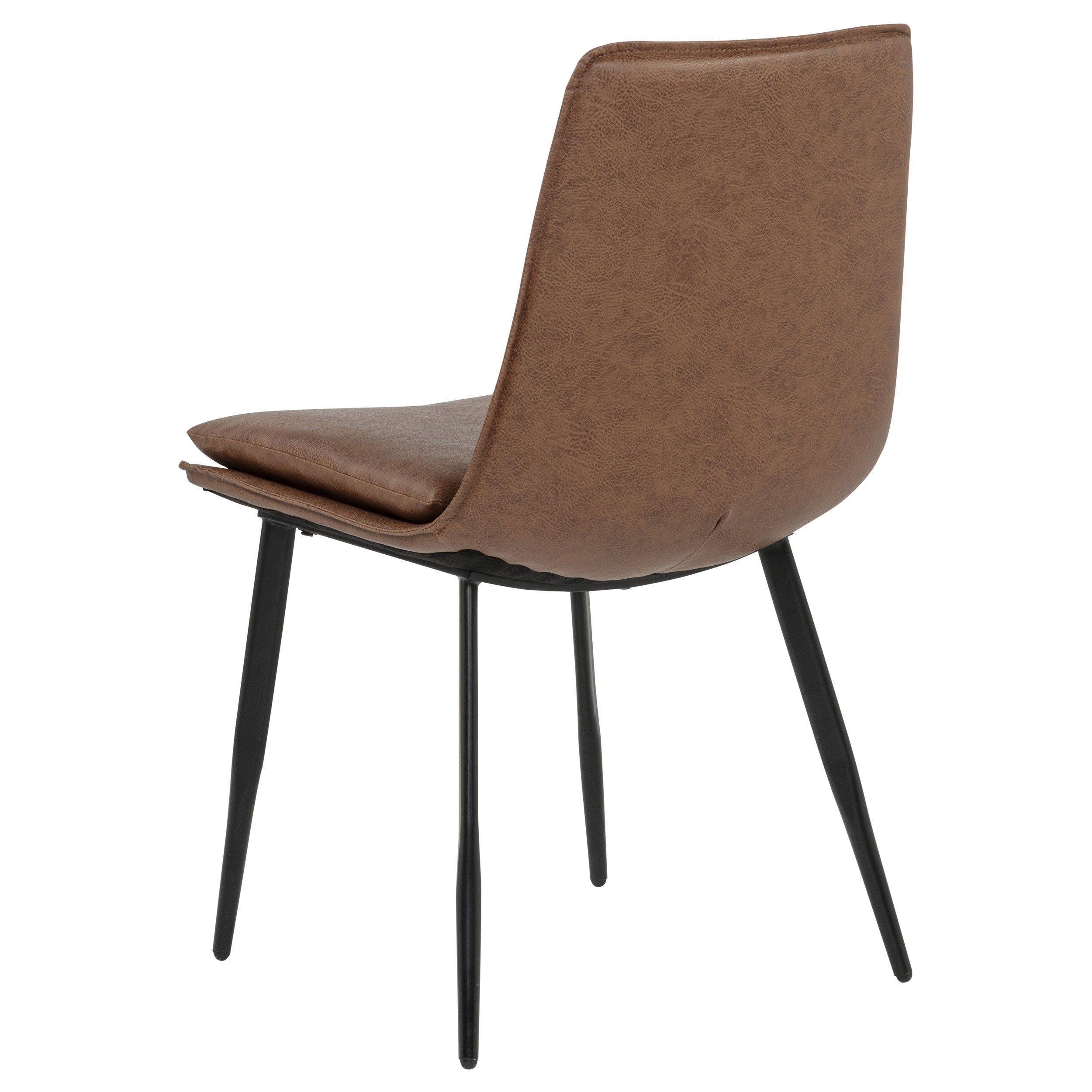 Ortega Upholstered Dining Side Chair Coffee (Set of 2) — view 7