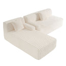 Cloud Sectional Sofa Upholstered Couch Free Combined Sofa