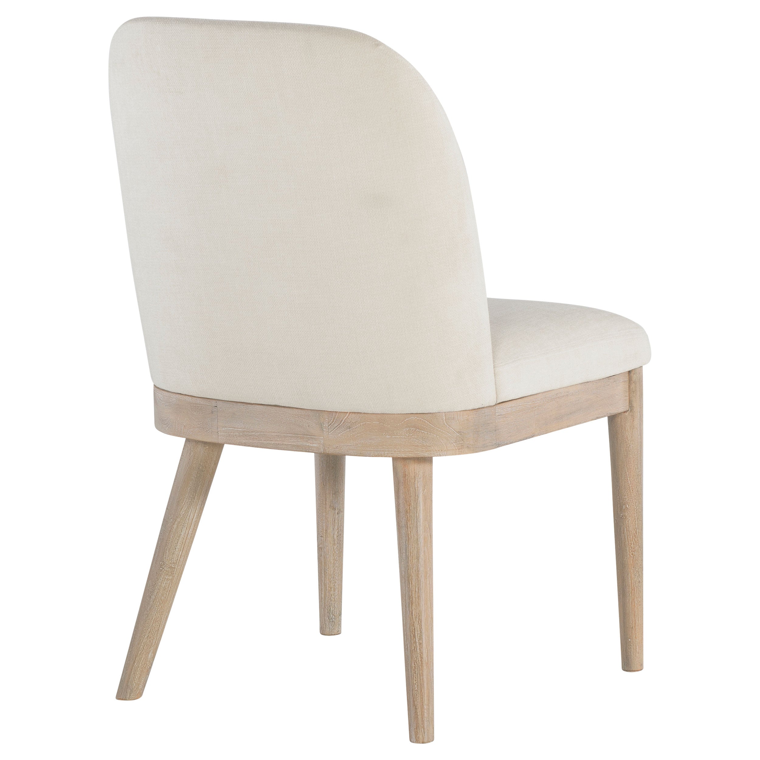 Solano Upholstered Dining Side Chair Beige (Set of 2) — view 9