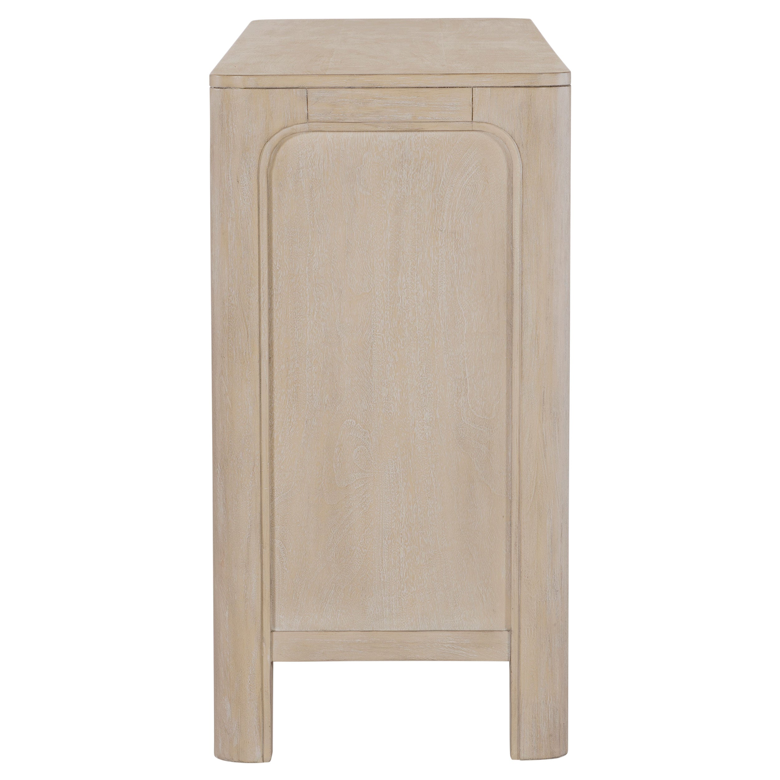 Solano Sliding Door Dining Sideboard Server Weathered Mango — view 8