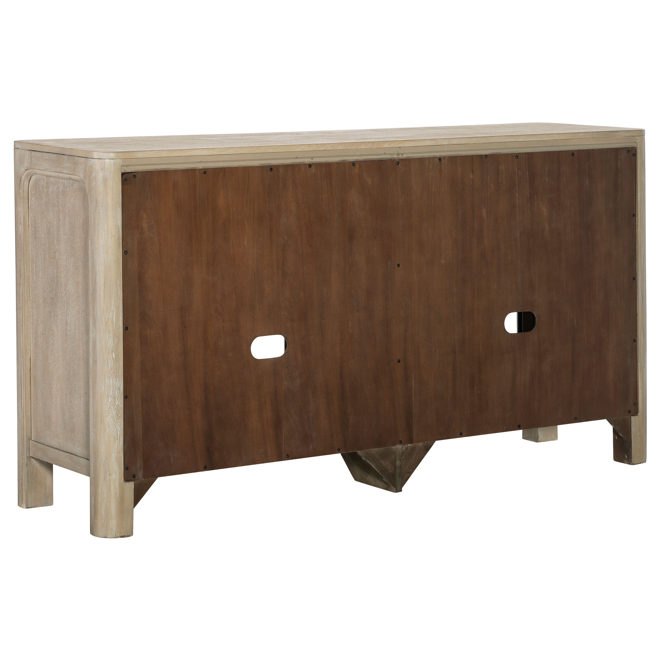 Solano Sliding Door Dining Sideboard Server Weathered Mango — view 9