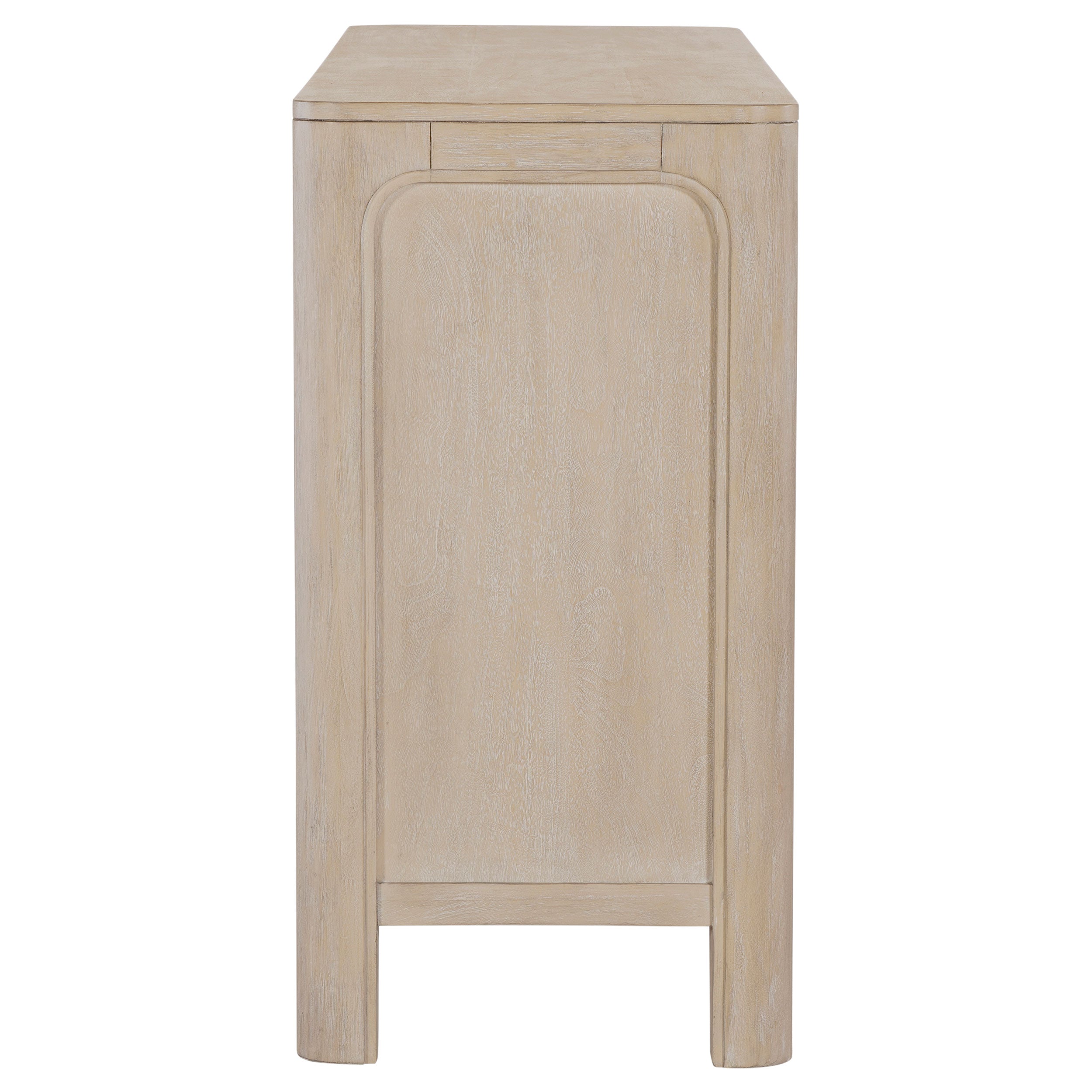 Solano Sliding Door Dining Sideboard Server Weathered Mango — view 12