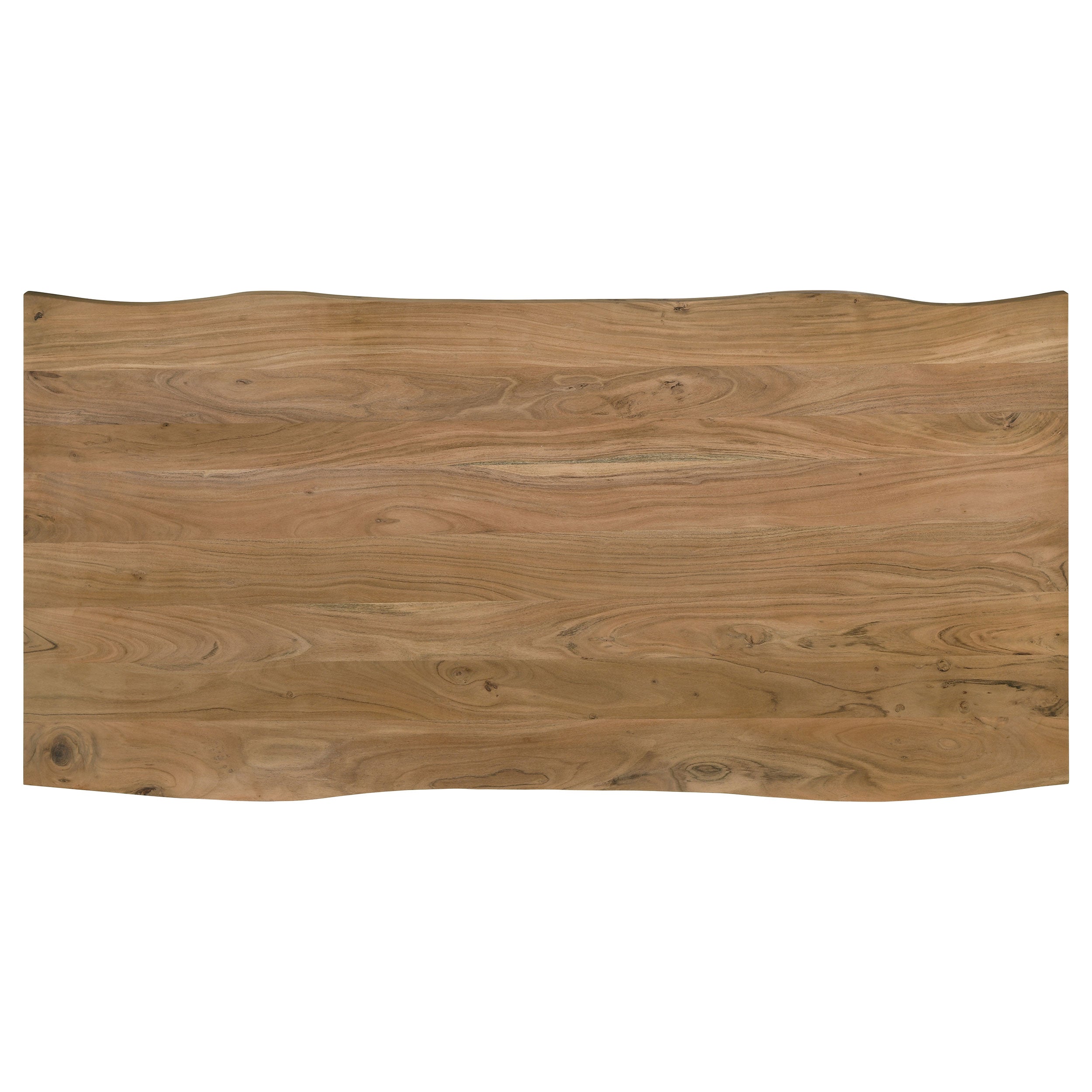 Bradshaw 80-inch Live Edge Wood Dining Table Natural Acacia — view 5