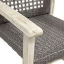 Outdoor Dining Chair Acacia Wood Frame (Set of 2)