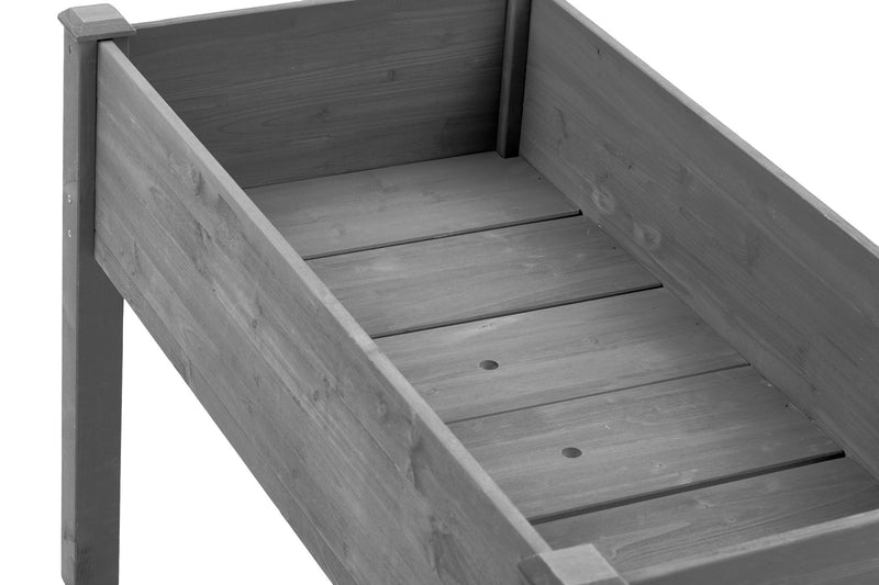 Raised Garden Bed With Legs, Elevated Planter Box For Outdoor Plants