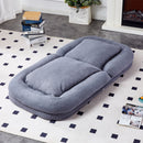 Contemporary Folding Sofa Chair With 5 Adjustable Positions For Gaming, Meditation, And Relaxation