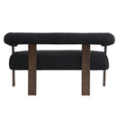 Modern Round Armrest Loveseat