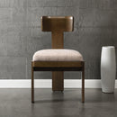 Upholstered Dining Fabric Side Chairs (Set of 2)