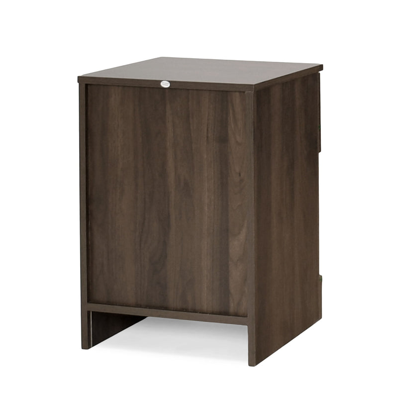 Broxon - Rustic Drawer Nightstand